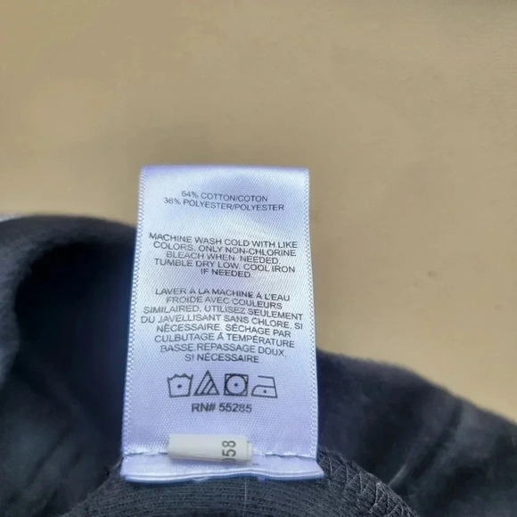 Express Quality+Fit Hoodie Men's Black White Logo Pull Over Hooded Sz M - Picture 2 of 8